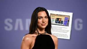 Dua Lipa demanda a Samsung: Exige 15 millones de dólares