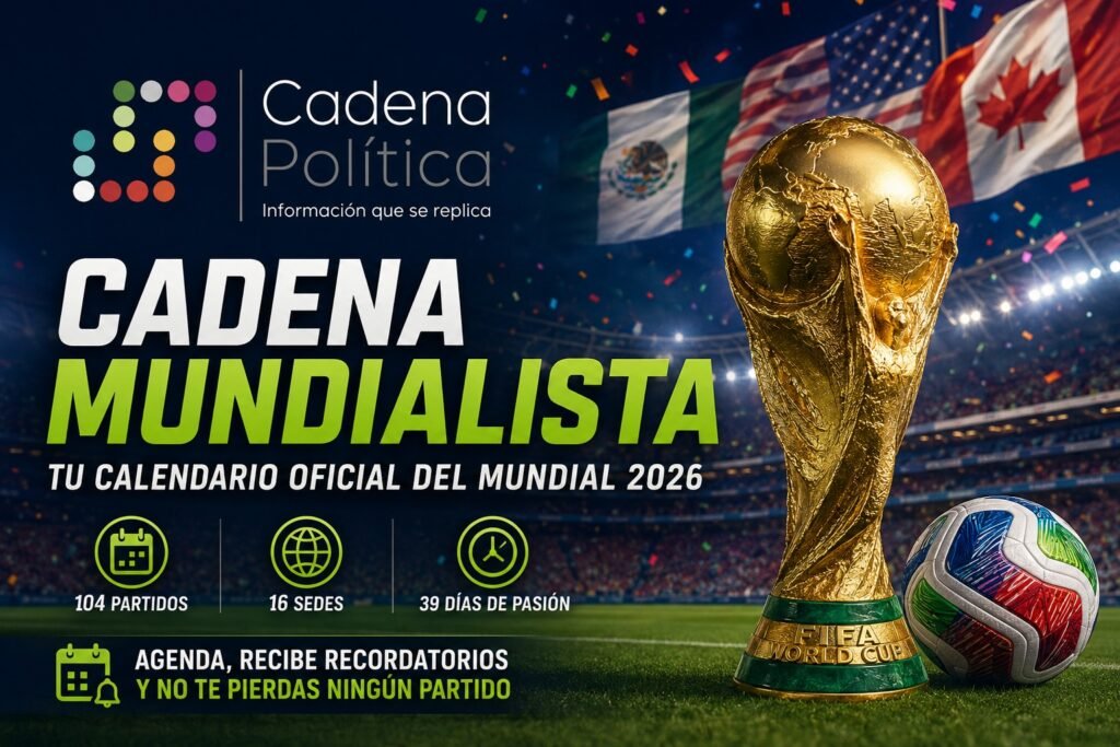 Mundial 2026 calendario