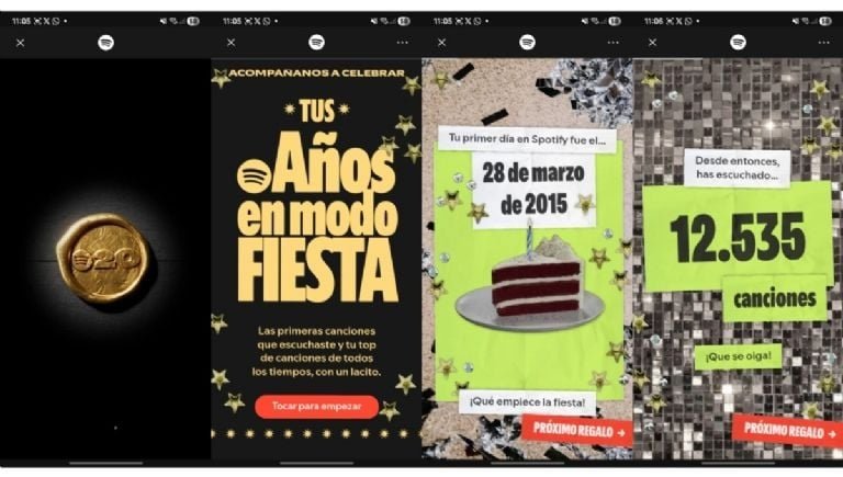 Spotify celebra 20 aniversario