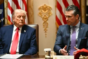 Trump presenta secretario Defensa