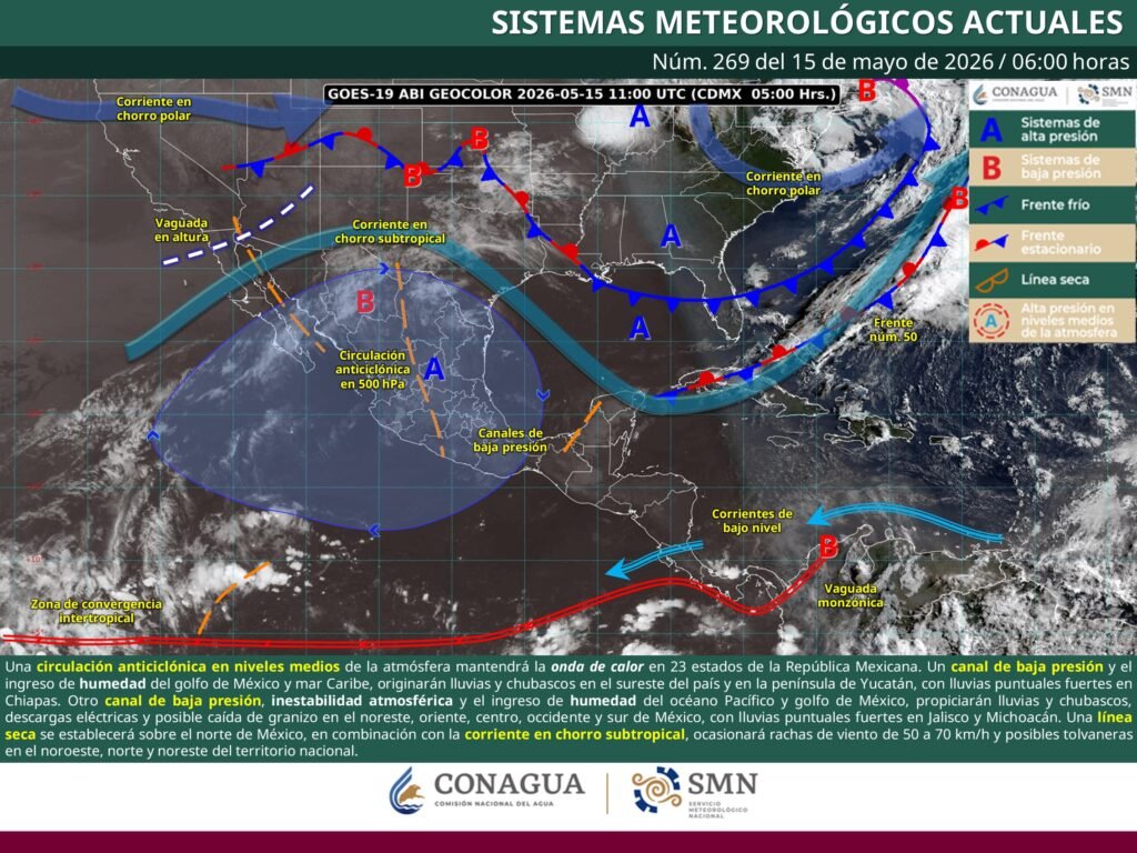 clima 15 mayo