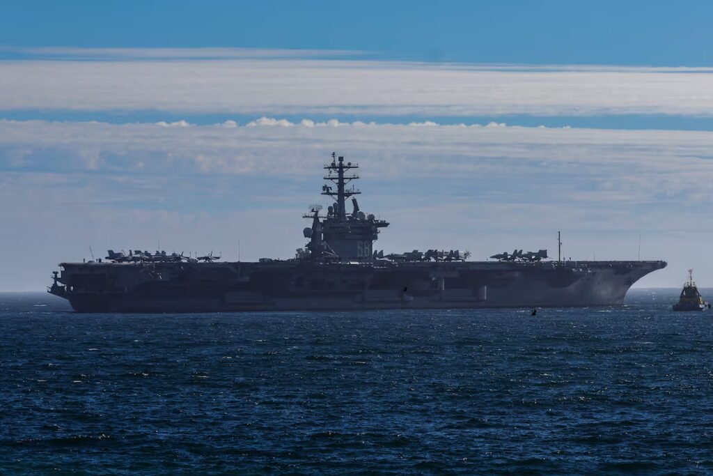 despliegue del portaviones USS Nimitz