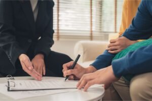 firmar una promesa de venta