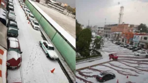 granizada en Toluca e Ixtlahuaca