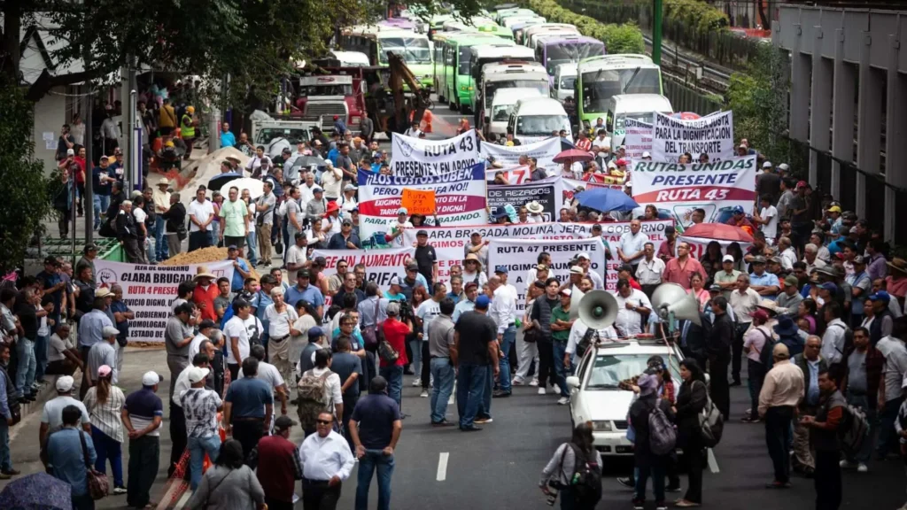megamarcha transportistas