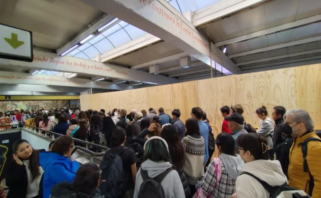 retrasos en el Metro de la CDMX