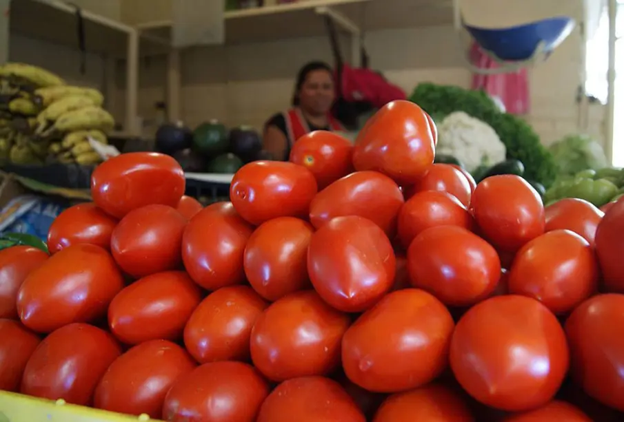 precio del chile y el jitomate