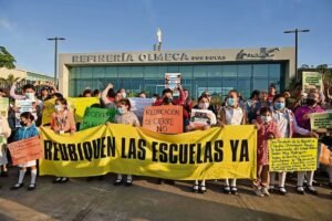 protesta dos bocas