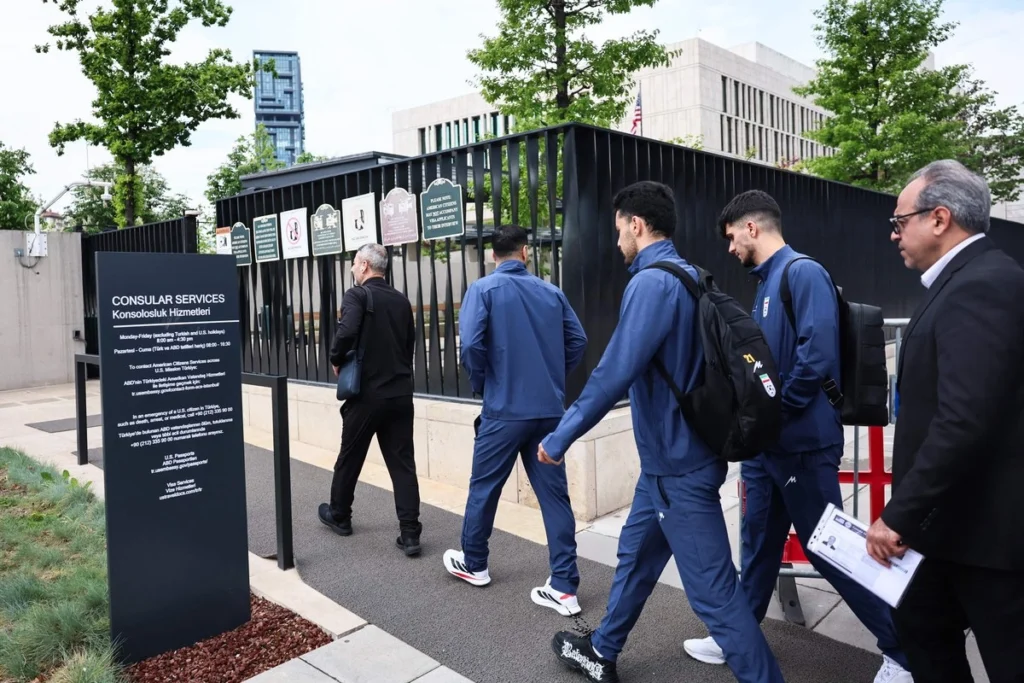 selección de Irán solicita visados