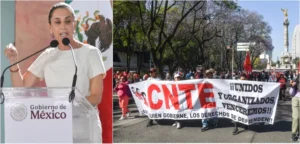 Sheinbaum recibirá a la CNTE