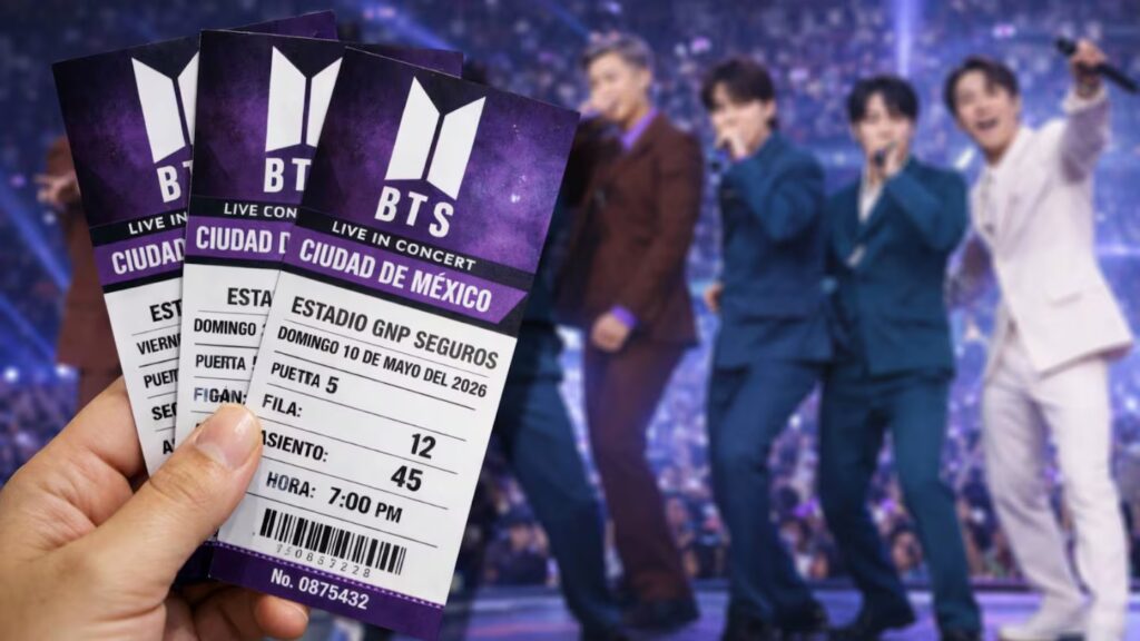 sitios falsos boletos BTS