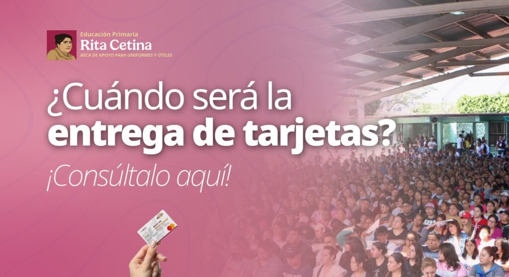 tarjeta Beca Rita Cetina