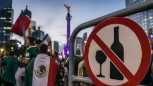 Ley Seca para el partido de México vs Chequia