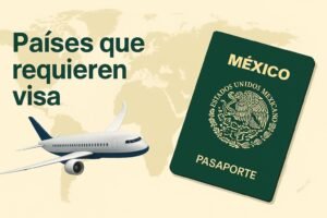 Guía internacional visa mexicanos