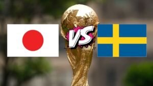 Japón vs Suecia
