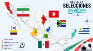 México casa 7 selecciones