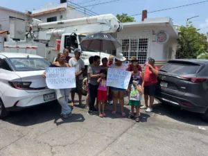 Protestas en Veracruz por apagones