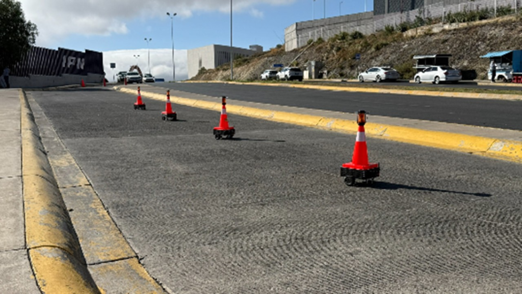 Innovación del IPN: Crean conos robotizados para la seguridad vial