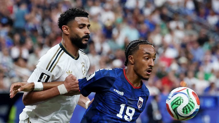 verde contra saudita