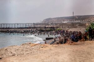 España Ejército migrantes Ceuta