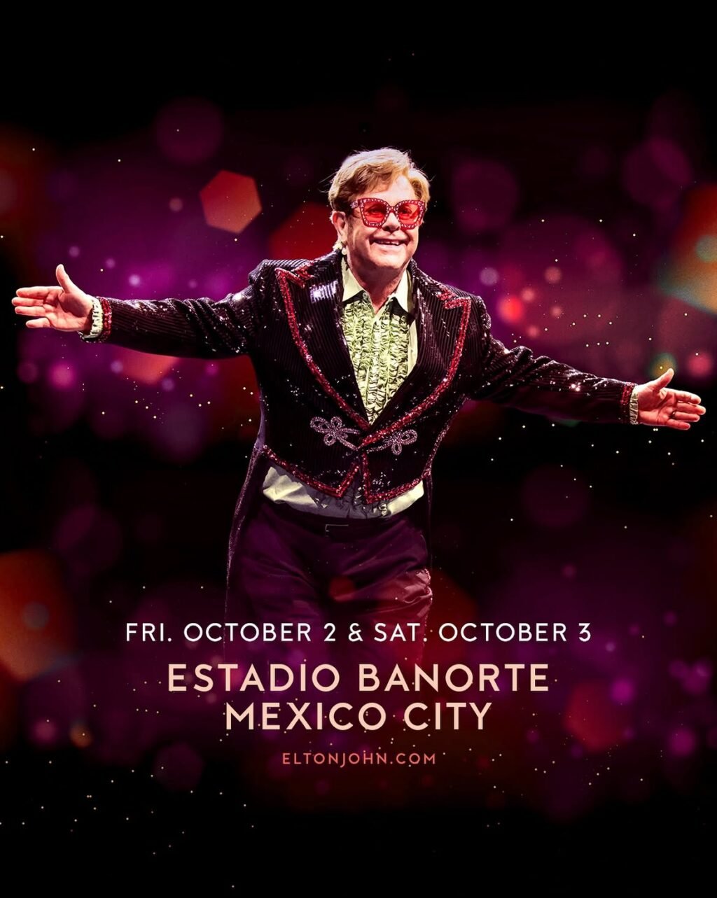 Farewell to Mexico 🇲🇽 I am excited to announce that I will be performing two nights at Banorte