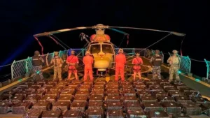 cocaína en el Océano Pacífico
