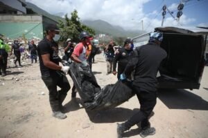 cuerpos rescatados Venezuela