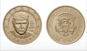 moneda imagen Trump