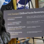 Donald Trump firma un decreto para reducir a 11 las vacunas recomendadas para la infancia
