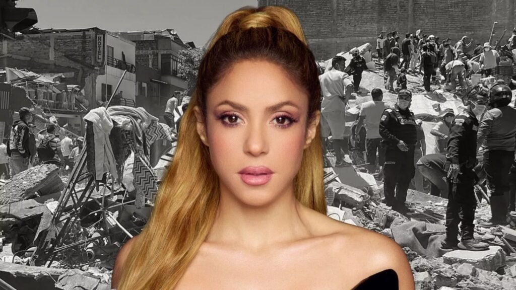 Shakira mensaje Colombia sismo