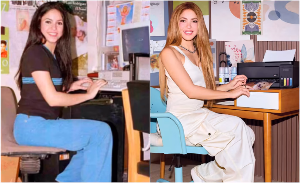 Shakira recrea meme