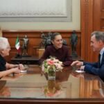 ¿Qué temas trataron Claudia Sheinbaum y el especialista económico Niall Ferguson?