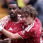 El Mónaco amarga el debut de Andoni Iraola en Anfield con una tremenda remontada