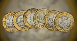 monedas de 20 pesos del Mundial 2026